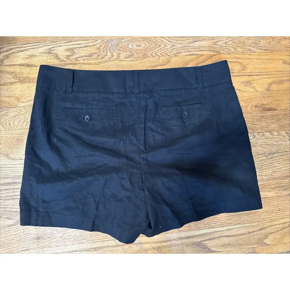 NWT Talbots 7 Perfect Shorts Size 16 linen preppy